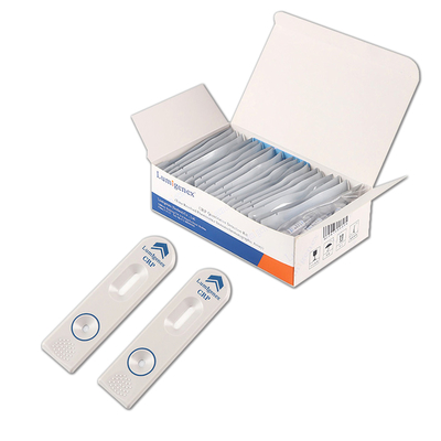 Tes Peradangan POCT C Reaktif Protein CRP Test Strip Sertifikasi CFDA ImmunoassayTechnology