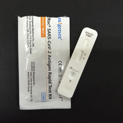 Antigen Rapid Test Kit (Emas Koloid) Dengan Sensitivitas Tinggi