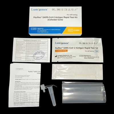 Kit Tes Cepat Antigen SARS-CoV-2 Untuk Pengujian Mandiri Bersertifikat CE
