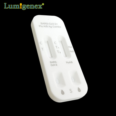 SARS-CoV-2 Influenza AB Rapid Test Kit Colloidal Gold Nasal Swab CE ISO