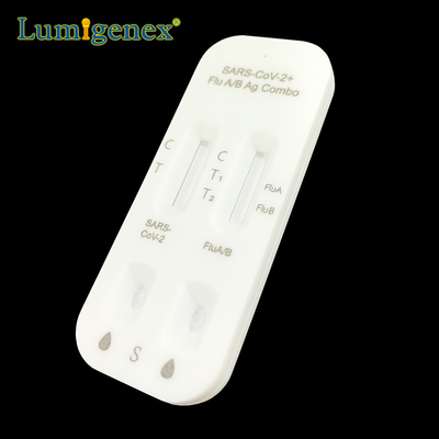 SARS-CoV-2 / Flu A Flu B Rapid Test Kit Koloid Emas Sertifikat CE TGA Register