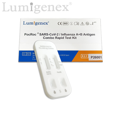 COVID19 Flu A Flu B Antigen Rapid Test Kit Koloid Gold Nasal Swab