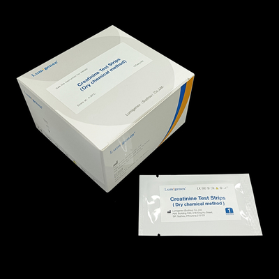 Strip Tes Kreatinin Urine Kit Tes Reagen Krea untuk Rumah Sakit