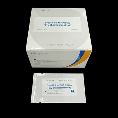 Strip Tes Kreatinin Urine Kit Tes Reagen Krea untuk Rumah Sakit