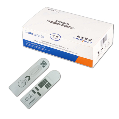 Sensitif Tinggi TRFIA Serum Amyloid A（SAA）POC Test Kit ISO13485 Sertifikasi immunoassay fluorescent probe