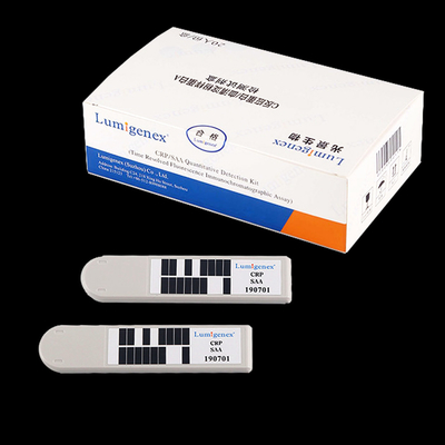 Sensitif Tinggi TRFIA Serum Amyloid A（SAA）POC Test Kit ISO13485 Sertifikasi immunoassay fluorescent probe