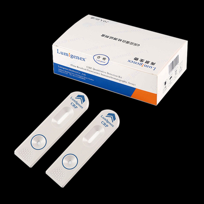 Tes Peradangan POCT C Reaktif Protein CRP Test Strip Sertifikasi CFDA ImmunoassayTechnology