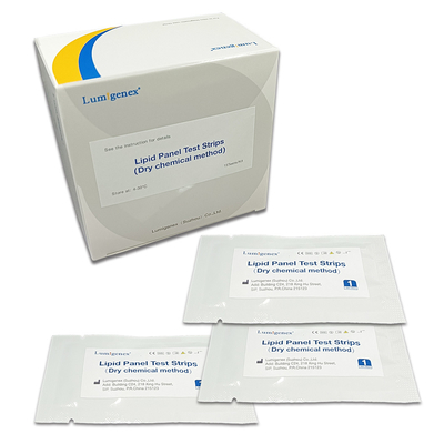 Strip Tes Panel Lipid Deteksi Dislipidemia Sertifikat CFDA Terdaftar CE