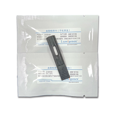 Kotak Penyimpanan Lipid Panel Test Strips Untuk Tes Rapid Test Profesional Dan Rumahan