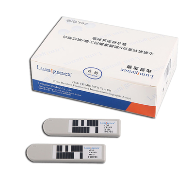Cardiac Troponin I / Creatine Kinase Isoenzyme / Myoglobin Combo Test Kit Asam Lemak