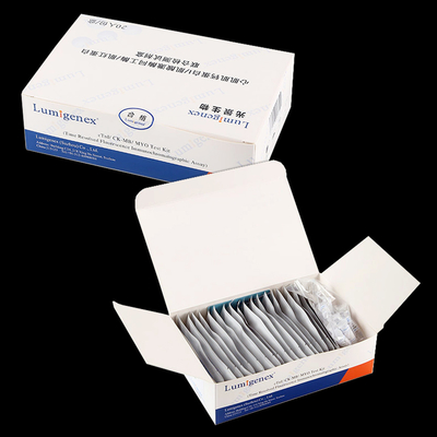 CTnI / CK-MB /Myo POC Test Kit TRFIA Immunoassay Sensitivitas Tinggi