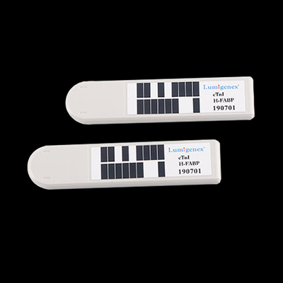 Kit Uji Kuantitatif CTnI / H-FABP Rapid Test Pengoperasian yang Mudah