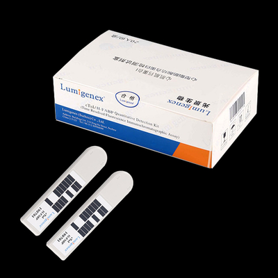 Satu Langkah Rapid Whole Blood cTnI/H-FABP Kit Tes Kuantitatif IVD