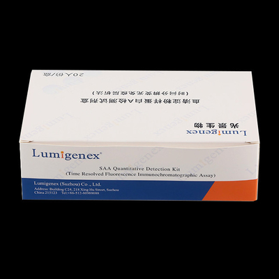 TRFIA Platform Serum Amyloid A（SAA）POC Test Kit Untuk Penyakit Infeksi Medis