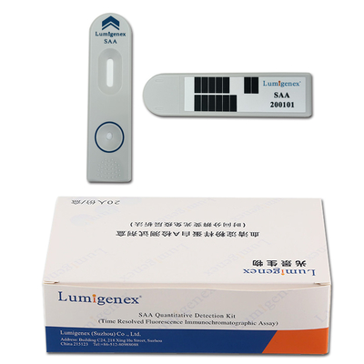 Serum Amyloid A POC Test Kit Immunoassay CFDA Disetujui