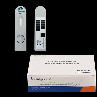Serum Amyloid A POC Test Kit Immunoassay CFDA Disetujui