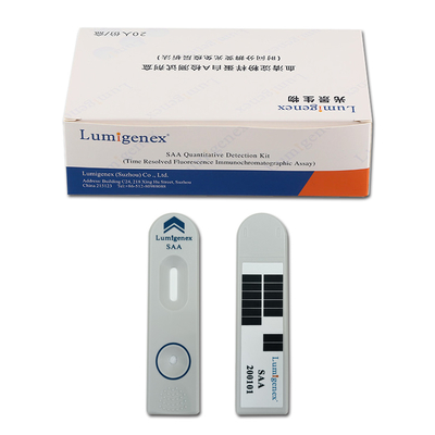 Serum Amyloid A POC Test Kit Immunoassay CFDA Disetujui
