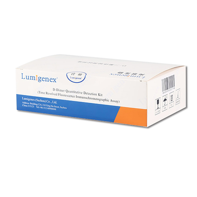 D Dimer Test Kit Dengan Teknologi TRFIA Cardiac Marker CE Bersertifikat