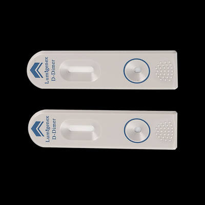 ISO13485 POC Test Kit Whole Blood D-Dimer Dengan Teknologi TRFIA Cardiac Marker