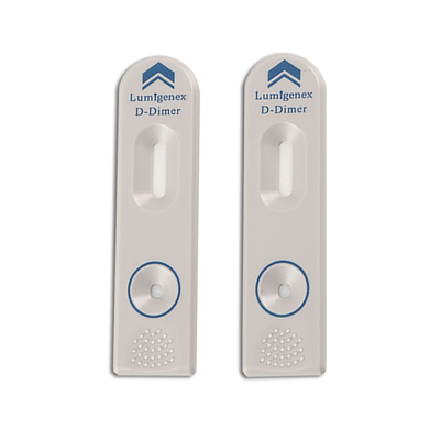 ISO13485 POC Test Kit Whole Blood D-Dimer Dengan Teknologi TRFIA Cardiac Marker