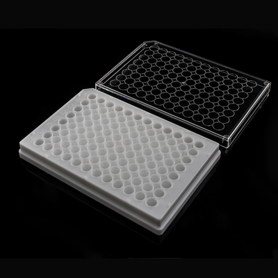 Uji Laboratorium Consumable Elisa Plate PCR Enzyme Linked Immunoassay
