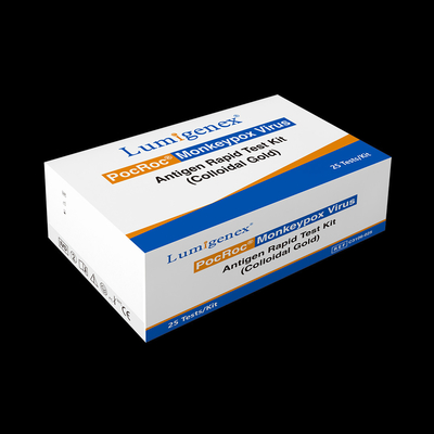 CE Terdaftar Monkeypox Virus Rapid Antigen Test Kit Koloid Emas Akurasi Tinggi
