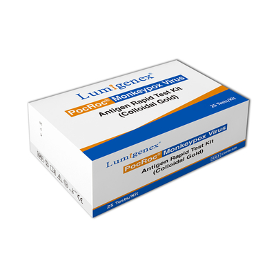 CE Terdaftar Monkeypox Virus Rapid Antigen Test Kit Koloid Emas Akurasi Tinggi