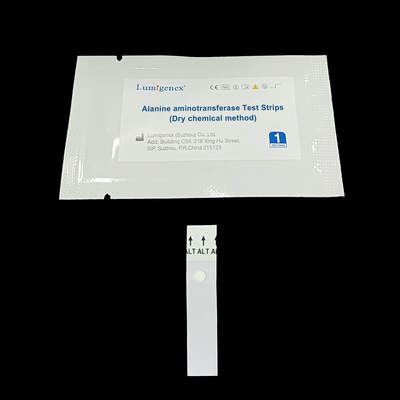 Pengukuran Kuantitatif Alanine Aminotransferase Test Strip Metode Kimia Kering