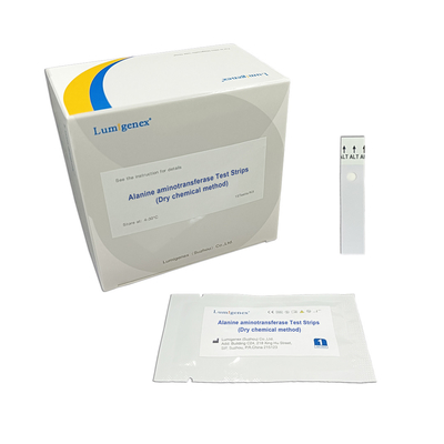 Strip Tes Reagen Alanine Aminotransferase POCT Untuk Monitor Fungsi Hati