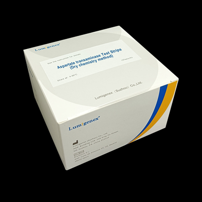 IVD Test Reagent Aspartate transaminase Test Strip Metode Kimia Kering