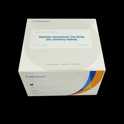 IVD Test Reagent Aspartate transaminase Test Strip Metode Kimia Kering