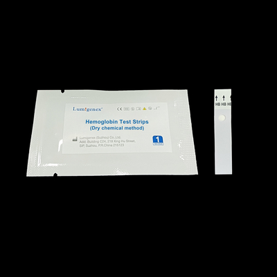 Deteksi Kuantitatif Hemoglobin Rapid Test Strip Digunakan Dengan Dry Chemical Analyzer