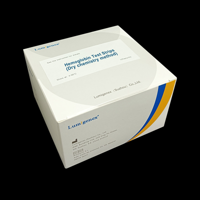 Deteksi Kuantitatif Hemoglobin Rapid Test Strip Digunakan Dengan Dry Chemical Analyzer