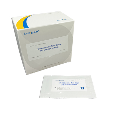 Monitor Tekanan Darah Tinggi Homocysteine ​​Test Strip Metode Kimia Kering