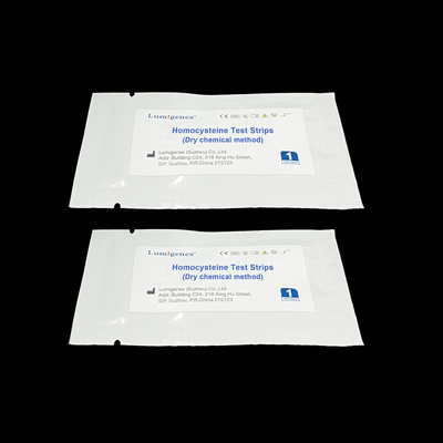 Monitor Tekanan Darah Tinggi Homocysteine ​​Test Strip Metode Kimia Kering
