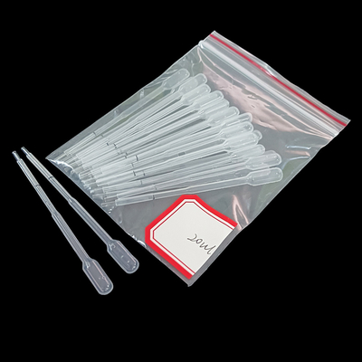 Kelas Medis LDPE Membuat Self Wicking Pasteur Capillary Pipette Sekali Pakai