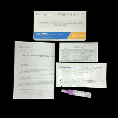 Uji Cepat Lumigenex Helicobacter Pylori Dengan Sertifikat Emas Koloid CE