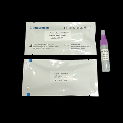 Uji Cepat Lumigenex Helicobacter Pylori Dengan Sertifikat Emas Koloid CE