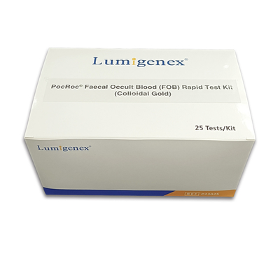 Lumigenex PocRoc FOB Rapid Test Kit Colloidal Gold Bersertifikat CE