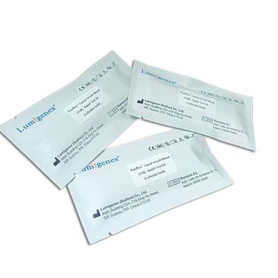 FOB Rapid Test Kit Colloidal Gold Mendiagnosis Pendarahan Gastrointestinal Bersertifikat CE