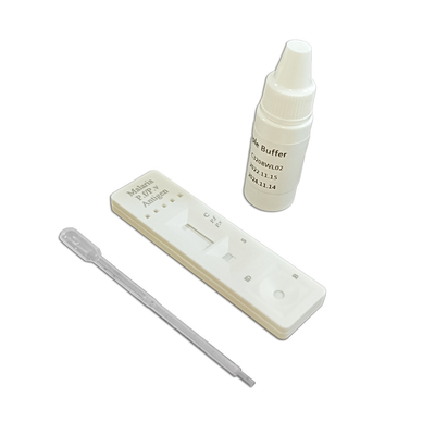 Malaria PF PV Antigen Rapid Test Strip Koloid Emas CE Terdaftar