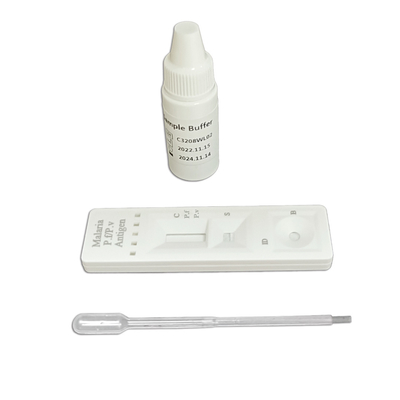 Malaria PF PV Antigen Rapid Test Strip Koloid Emas CE Terdaftar