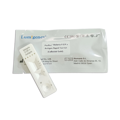 Malaria PF/PV Antigen Rapid Test Kit Colloidal Gold CE Terdaftar