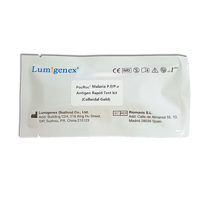 Uji Antigen Malaria PF PV Dengan Reagen Uji IVD Emas Koloid