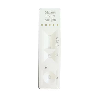 CE Disetujui Malaria P.F P.V Antigen Rapid Test Kit Colloidal Gold
