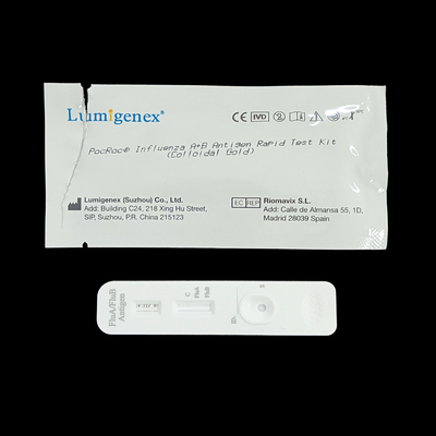 Home Use Antigen Rapid Test Kit Colloidal GoldUntuk Diagnosis Flu A Flu B