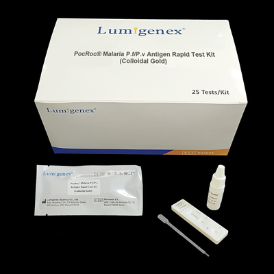 Uji Antigen Malaria PF PV Dengan Reagen Uji IVD Emas Koloid