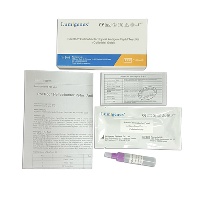 Penyakit Menular H Pylori Test Kit Sampel Feses Spesimen Spesimen CE Bersertifikat