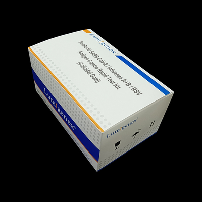 Influenza A+B / RSV Antigen Combo Rapid Test Kit Kaset Tes Emas Koloid Covid-19 Untuk Penggunaan Di Rumah