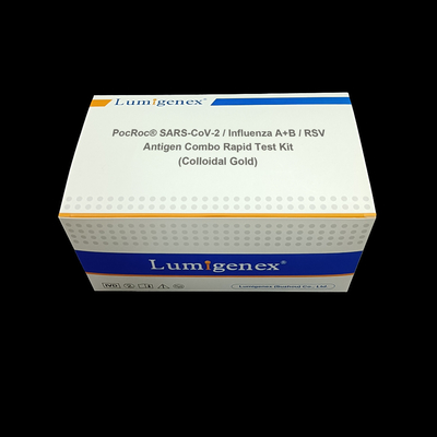 CE / ISO Format Kaset Uji Cepat Antigen Emas Koloid